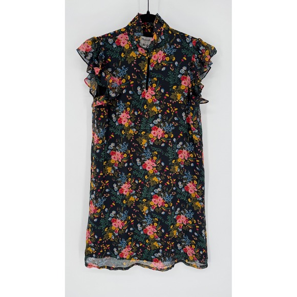 Madewell Dresses & Skirts - MADEWELL X NO. 6 SILK BEACON DRESS NWT SIZE 0 GARDEN BOUQUET FLORAL SUMMER